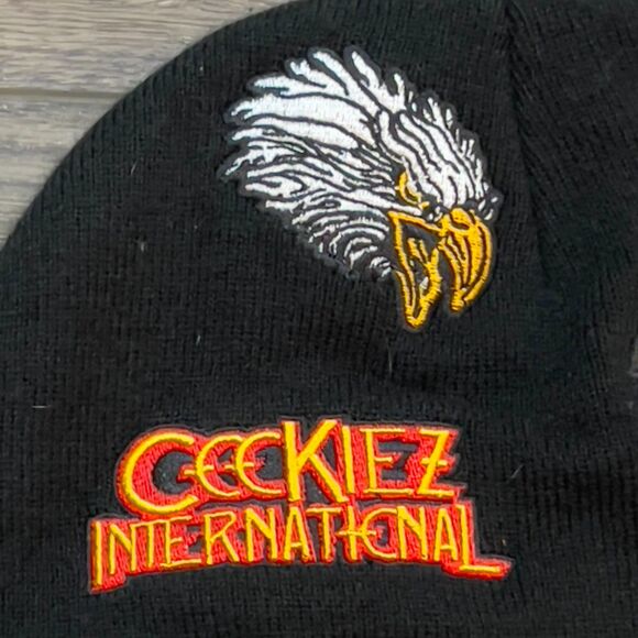 Cookies Highway Black Cuffed Beanie - One Size - Picture 8 of 10